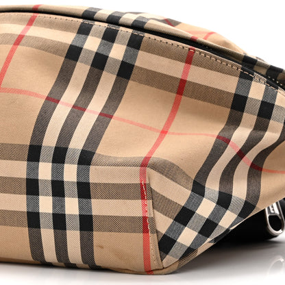 Burberry Nylon Vintage Check Medium Sonny Bum Bag Archive Beige Black 10 of 11