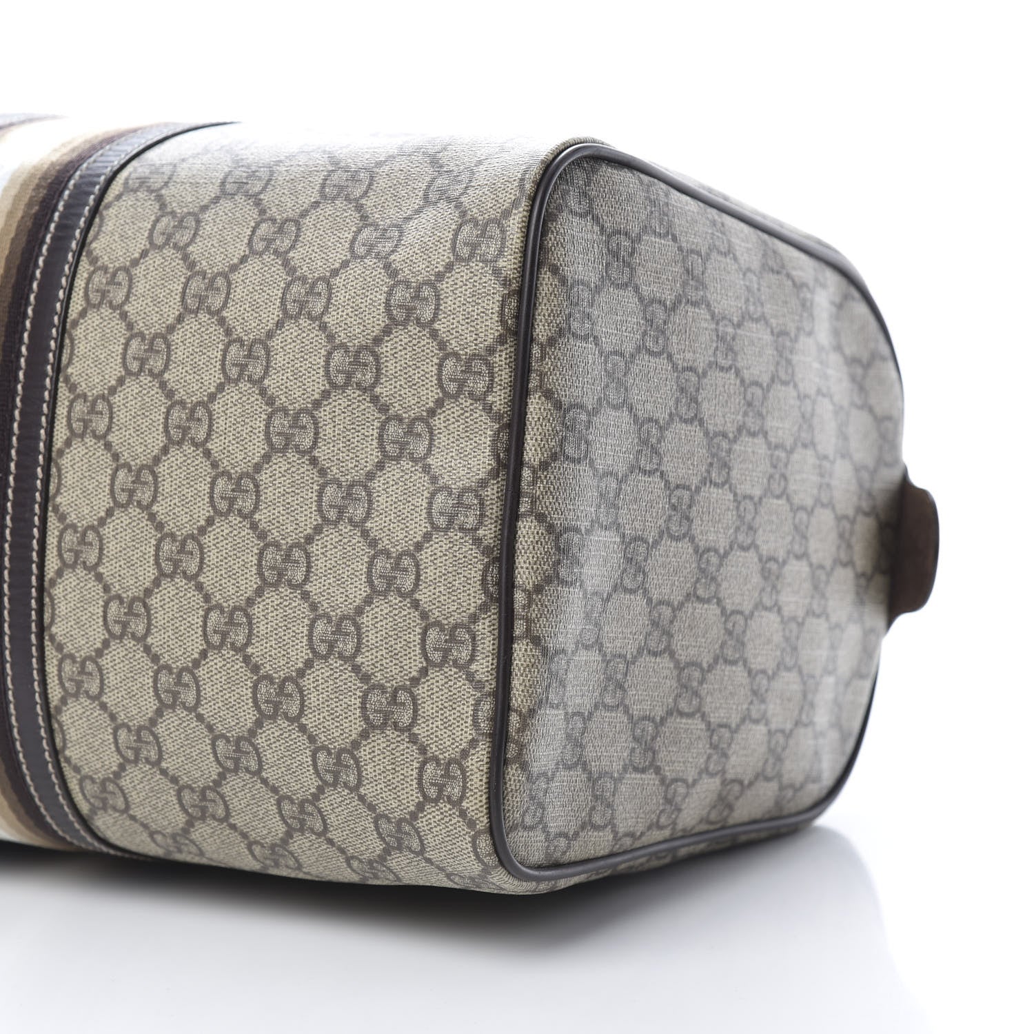 Gucci GG Plus Monogram Web Medium Joy Boston Dark Brown 10 of 13