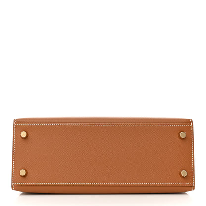 Hermes Epsom Kelly Sellier 25 Gold 6 of 38