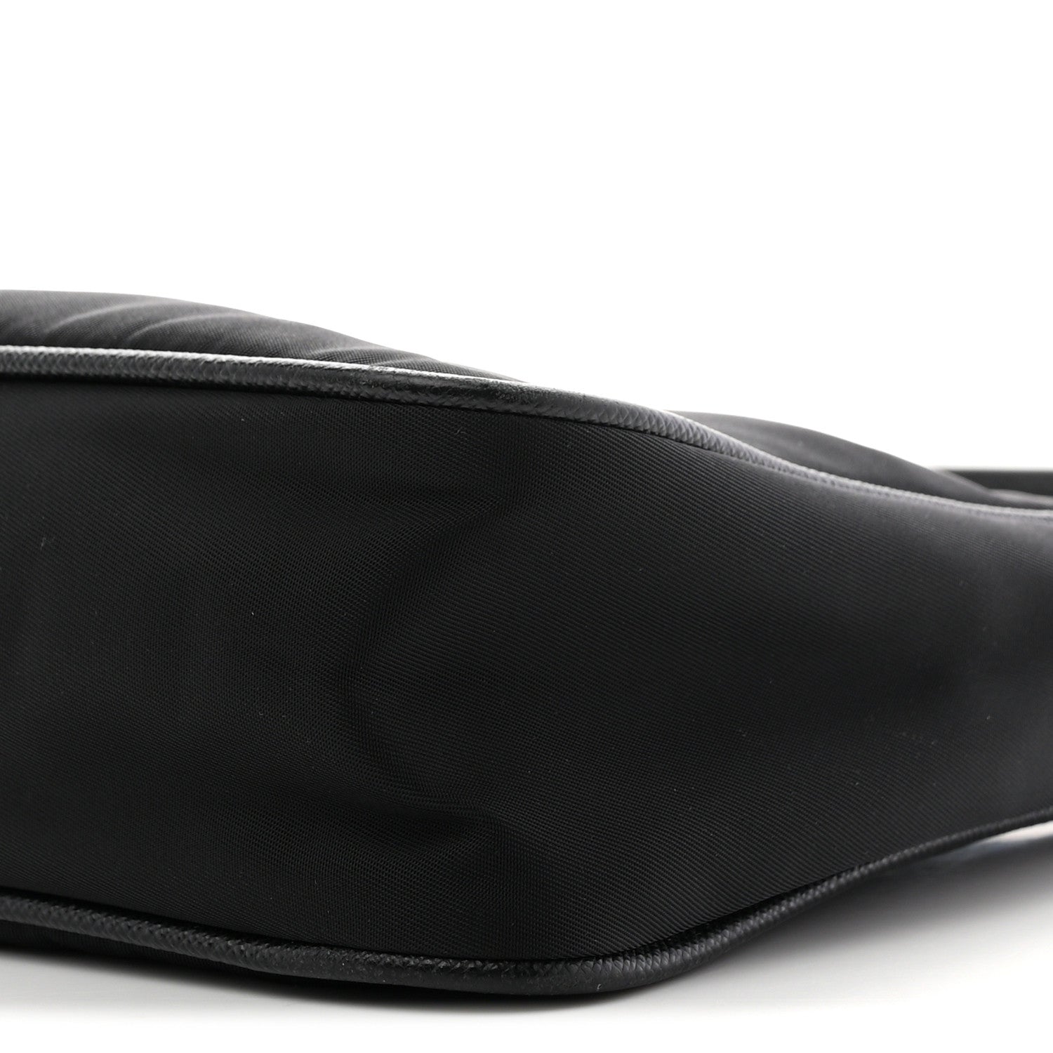 Prada Tessuto Nylon Saffiano Mini Re-Edition 2005 Bag Black 11 of 11