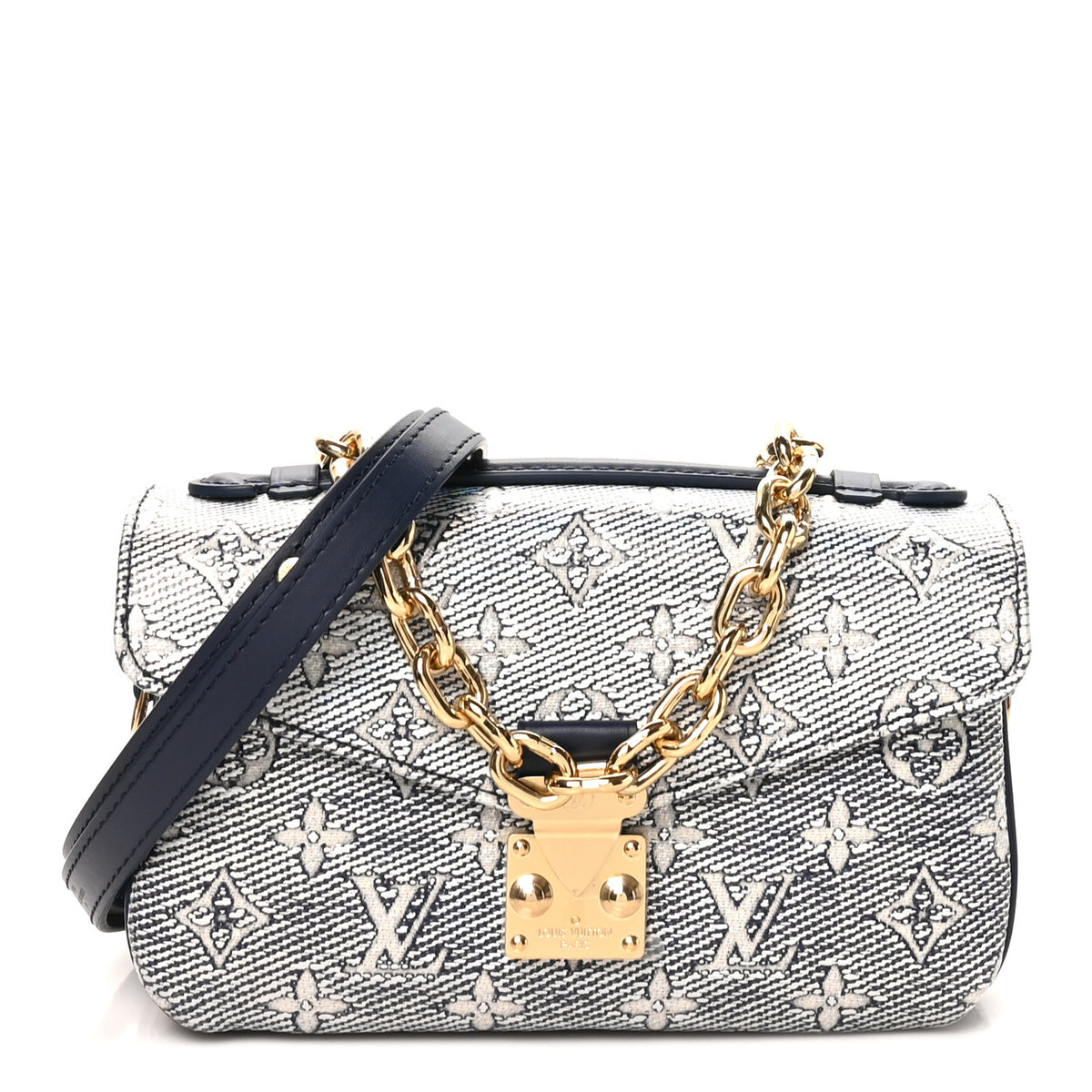 Monoglam Pochette Metis East West Blue