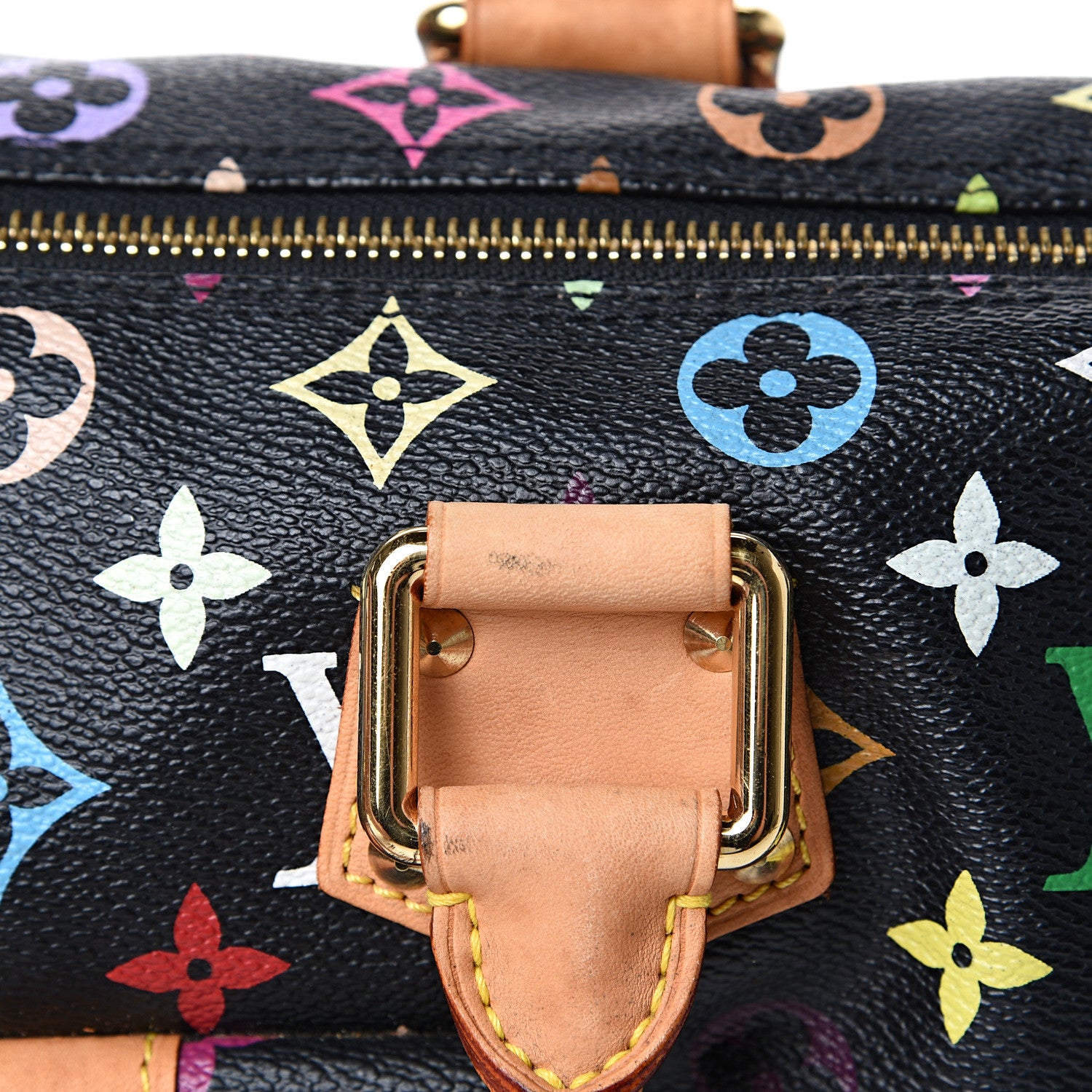 Louis Vuitton Monogram Multicolor Speedy 30 Black 15 of 20