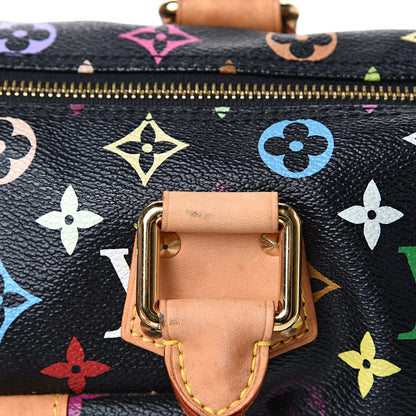 Louis Vuitton Monogram Multicolor Speedy 30 Black 15 of 20