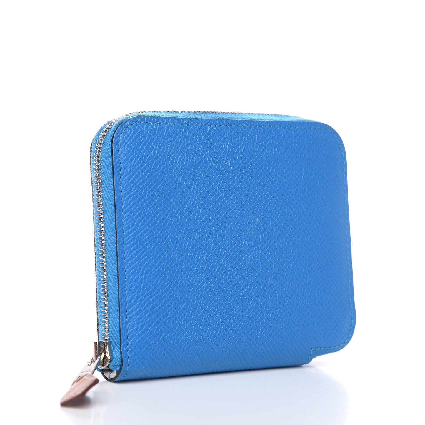 Epsom Silk'In Compact Wallet Bleu Zanzibar