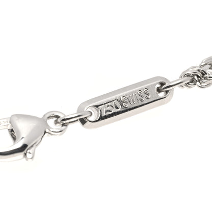 Chopard 18K White Gold Diamond Black Diamond Happy Diamonds Starfish Pendant Necklace 6 of 7