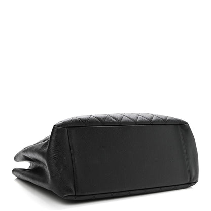 Chanel Caviar Quilted Grand Shopping Tote GST Black 4 of 10