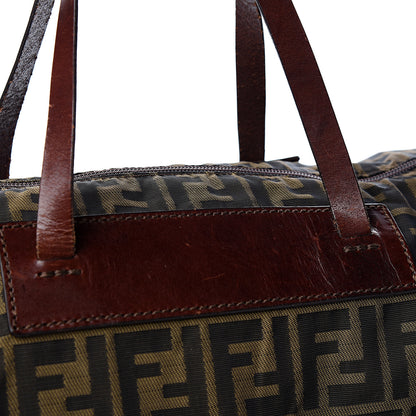 Fendi Zucca Travel Tote Tobacco 8 of 10