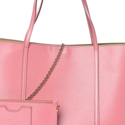 Dolce & Gabbana Textured Calfskin Medium Escape Tote Pink 7 of 9