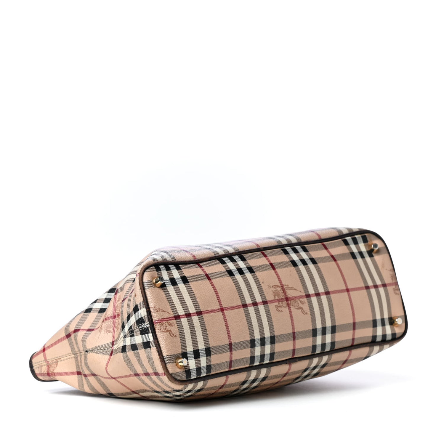 Haymarket Check Medium Regent Tote Chocolate