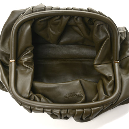 Bottega Veneta Smooth Butter Calf The Pouch Oversized Clutch Mustard 5 of 8