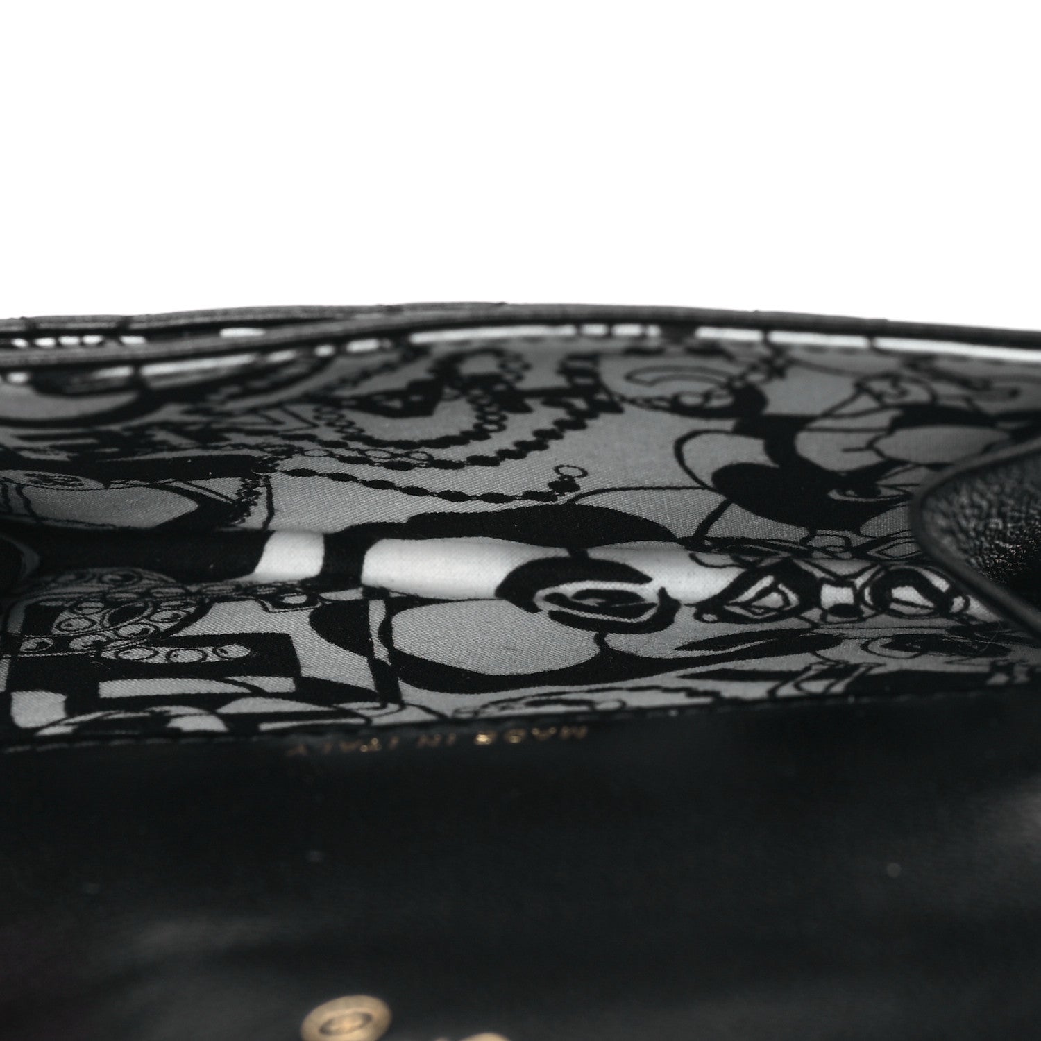 Chanel Lambskin Quilted Flap Card Holder Black 5 of 9