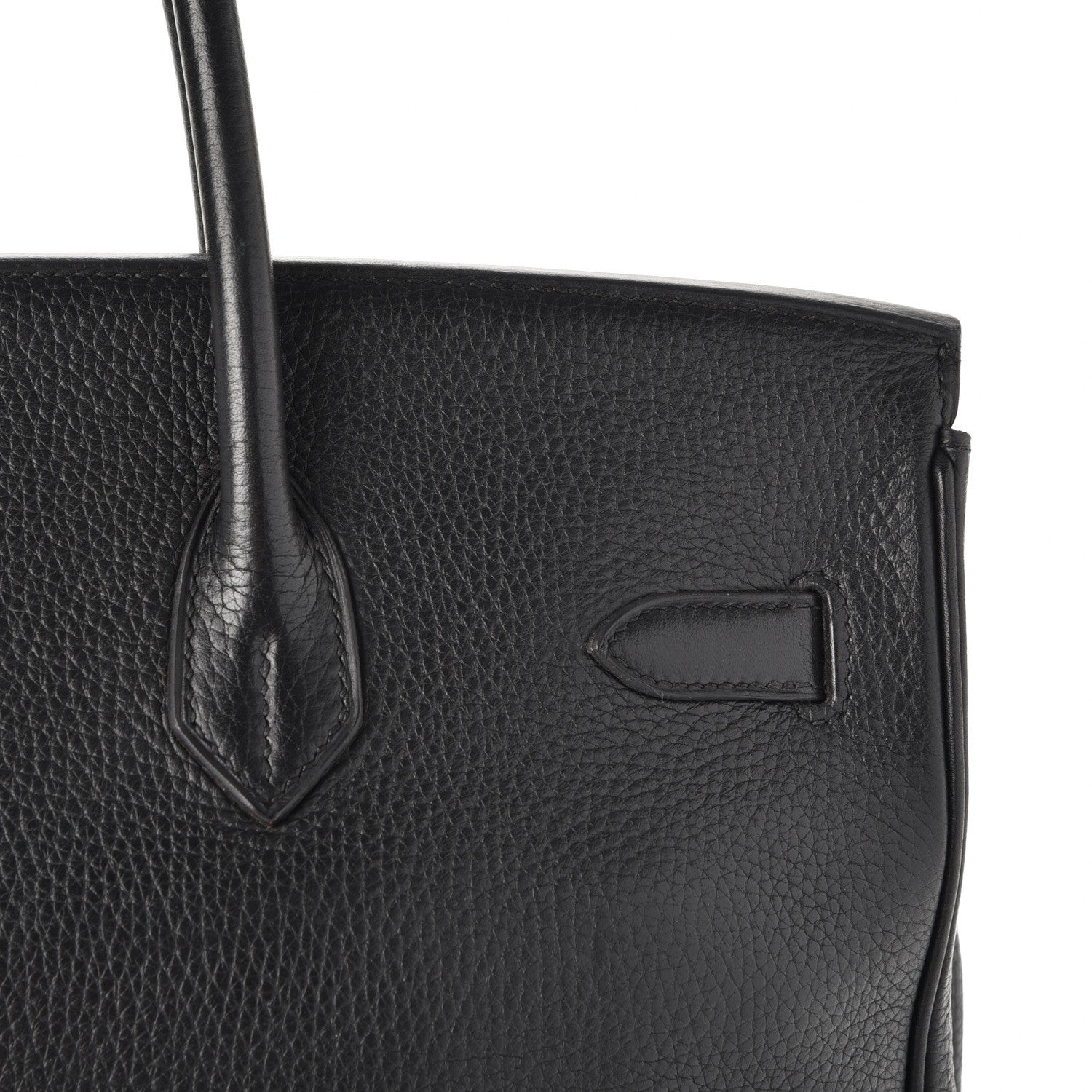 Hermes Taurillon Clemence Birkin 35 Black 12 of 35