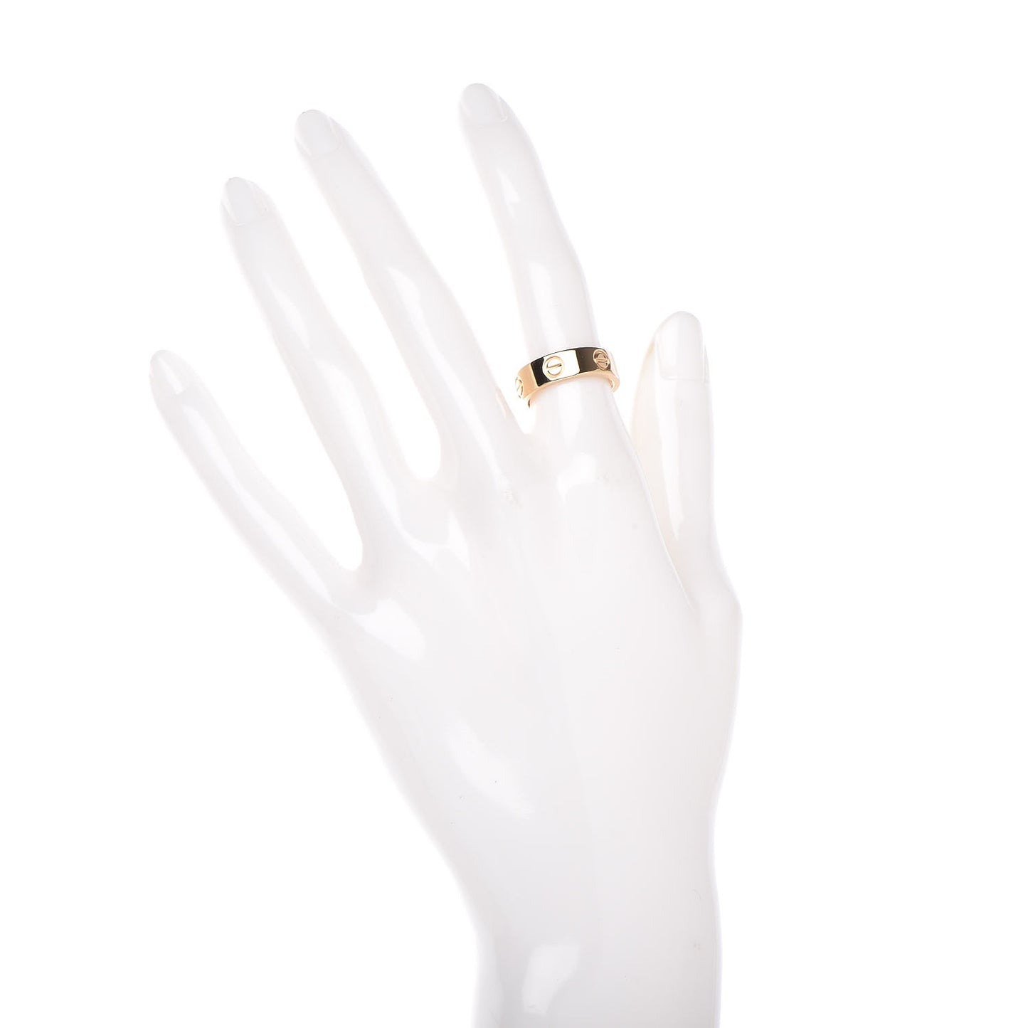 18K Yellow Gold 5.5mm LOVE Ring 50 5.25