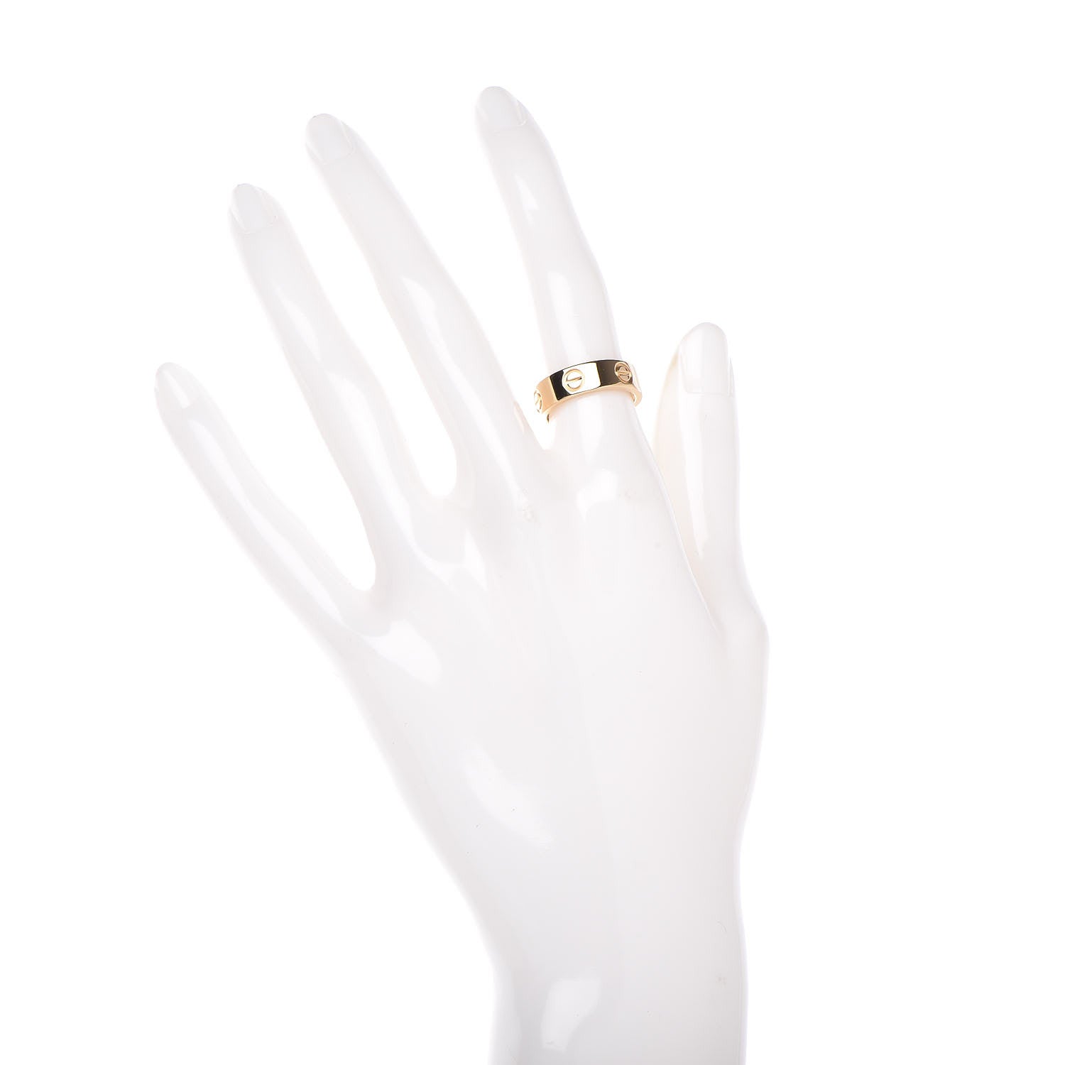 Cartier 18K Yellow Gold 5.5mm LOVE Ring 50 5.25 2 of 4