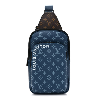 Louis Vuitton Monogram Avenue Sling Bag NM Atlantic Blue 1 of 10