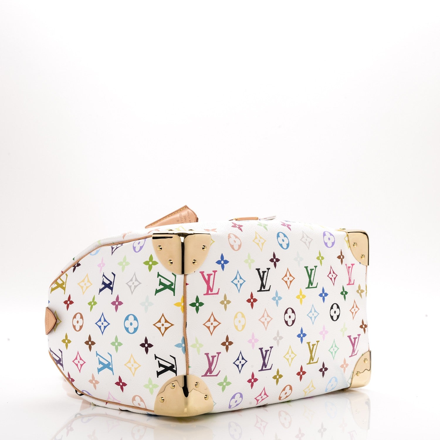 Louis Vuitton Monogram Multicolor Speedy 30 White 4 of 8