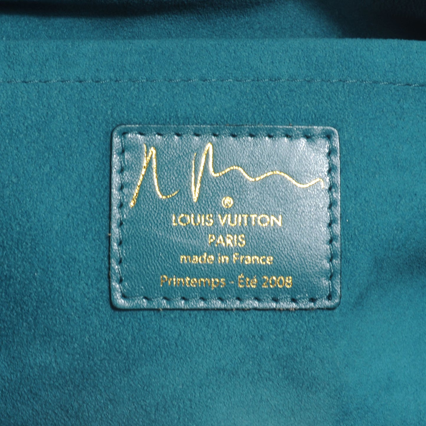 Richard Prince Bonbon Pochette Teal Blue