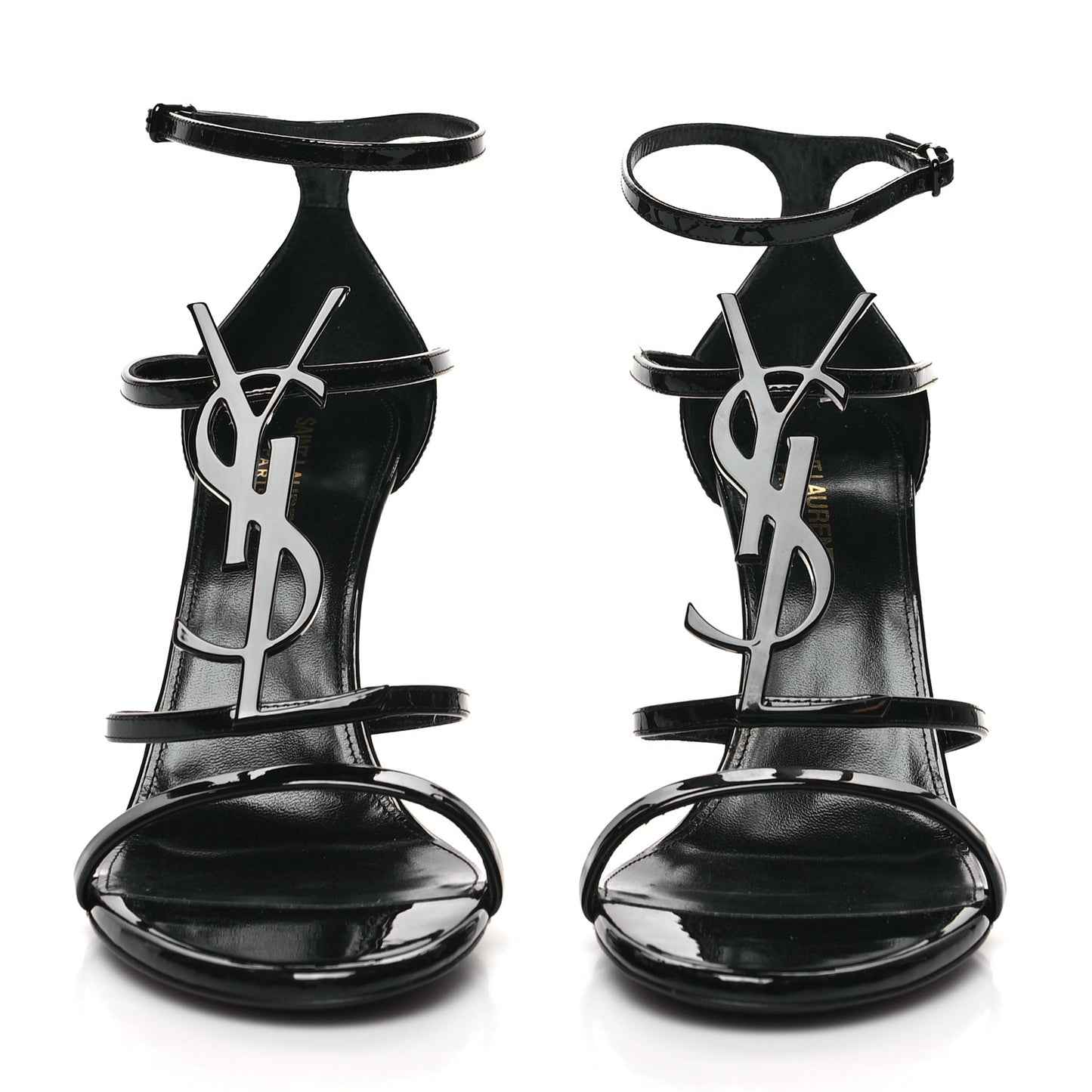 Patent Cassandra 100 Sandals 38.5 Black
