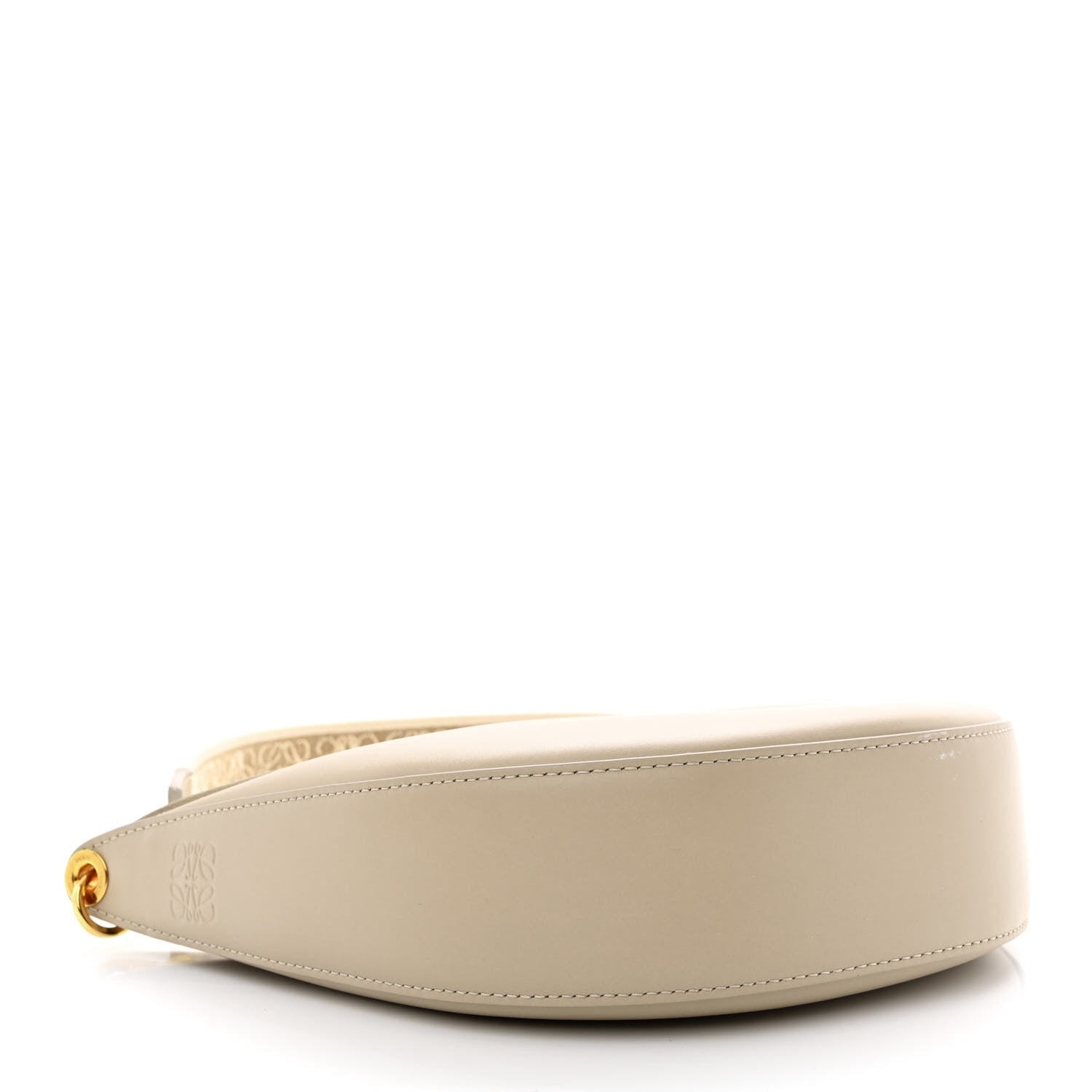 Loewe Satin Calfskin Jacquard Small Luna Bag Oat 6 of 13