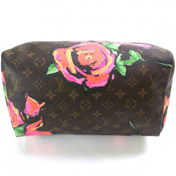 Monogram Roses Speedy 30