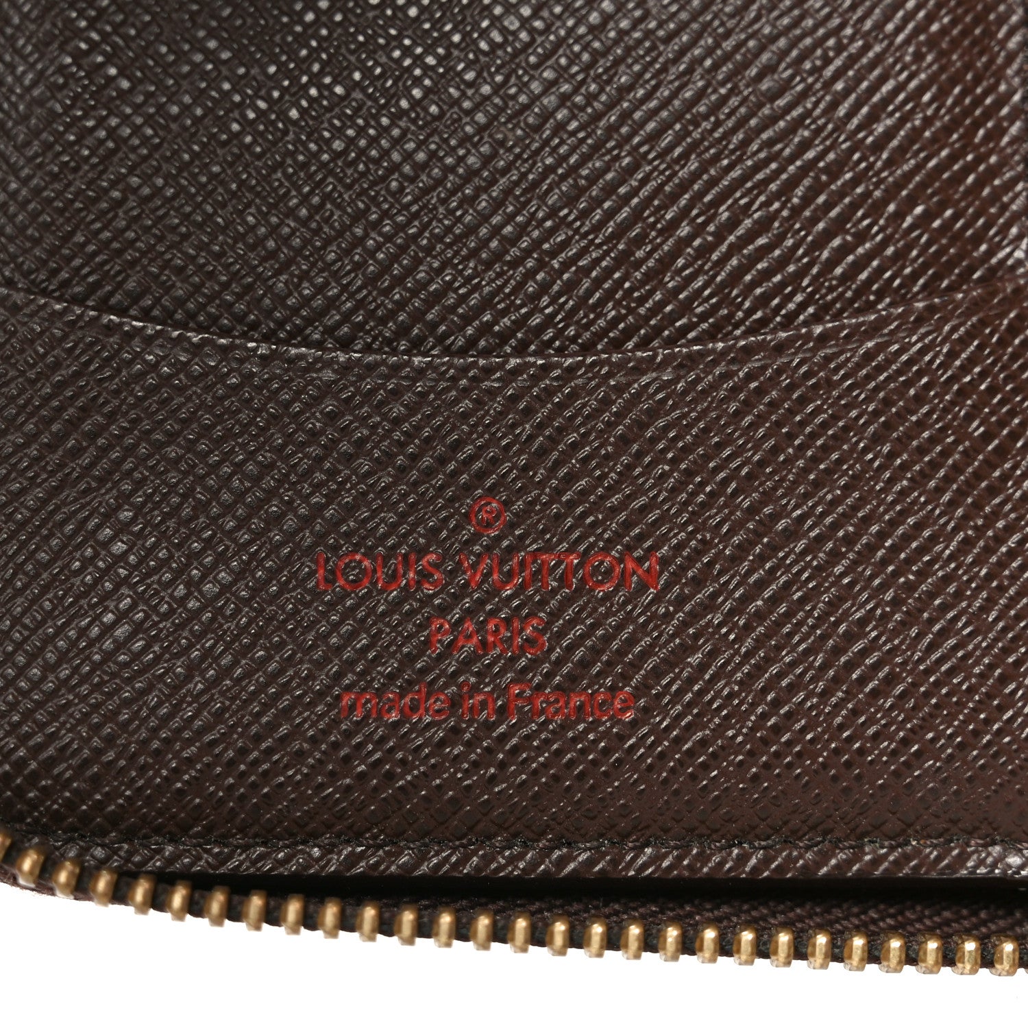 Louis Vuitton Damier Ebene Compact Zippy Wallet 6 of 6