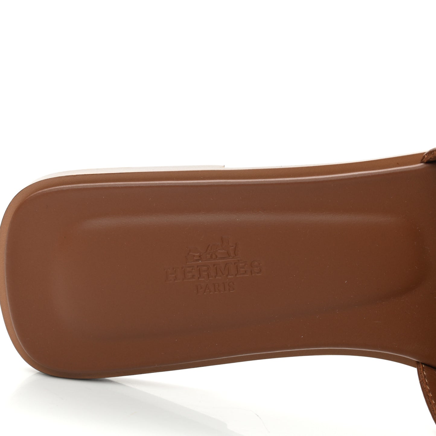 Box Calfskin Oran Sandals 39 Gold