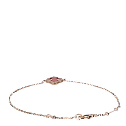 Van Cleef & Arpels 18K Rose Gold Carnelian Sweet Alhambra Bracelet 3 of 7