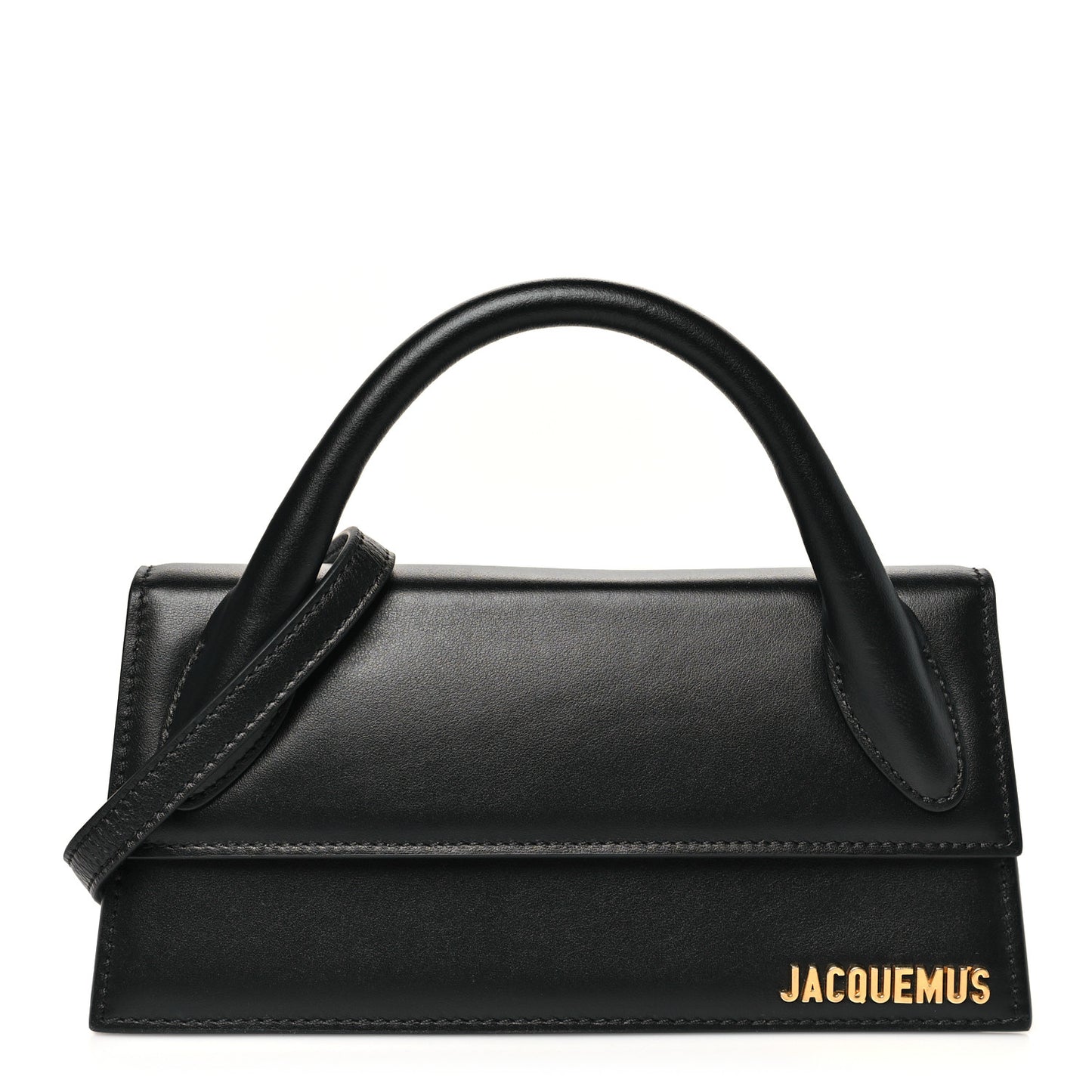 Smooth Calfskin Le Chiquito Long Black
