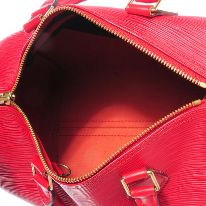 Louis Vuitton Epi Speedy 25 Rouge 7 of 7