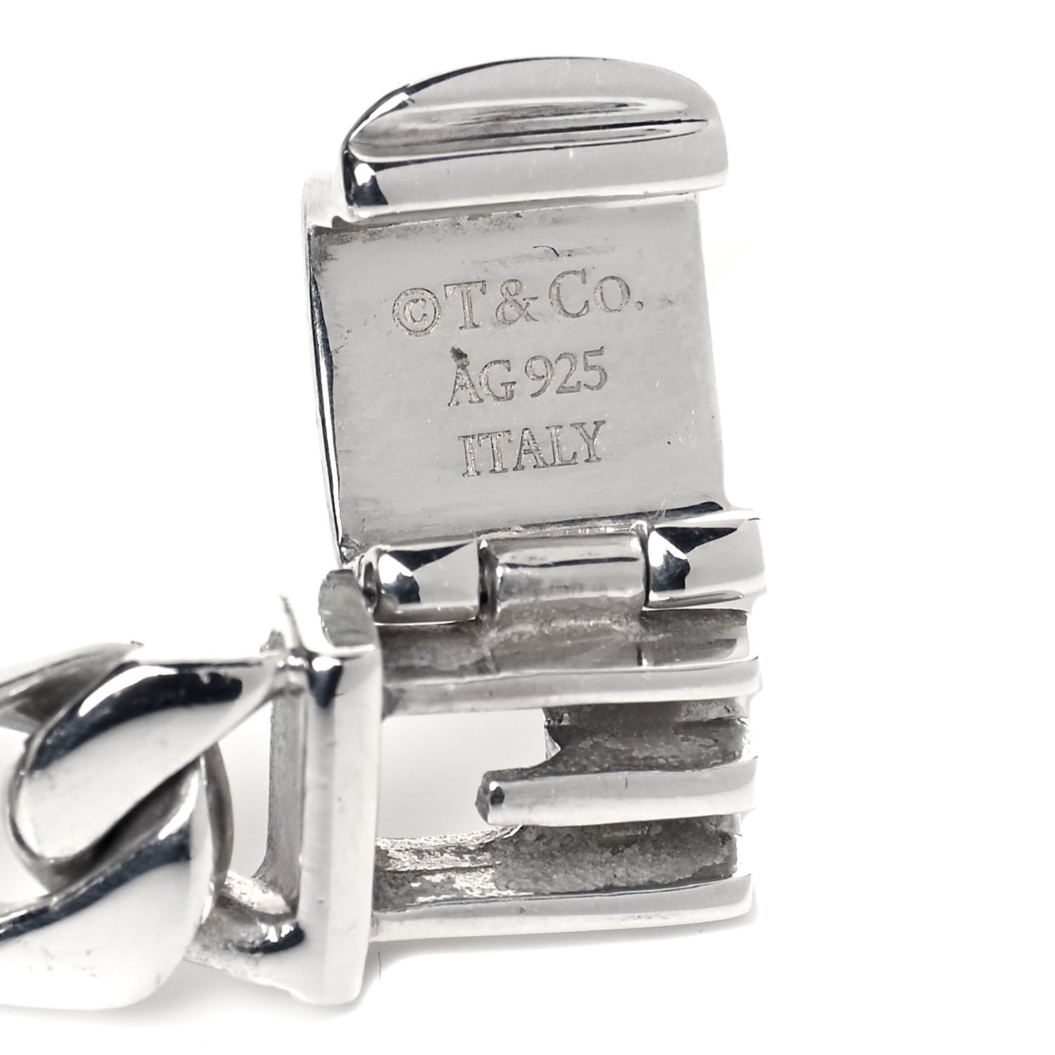 Tiffany Sterling Silver Curb Link Bracelet 4 of 4