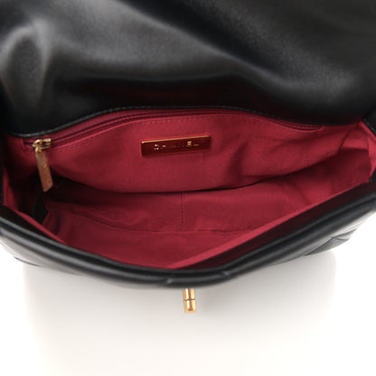 Chanel Lambskin Quilted Medium Chanel 19 Flap Black 5 of 9