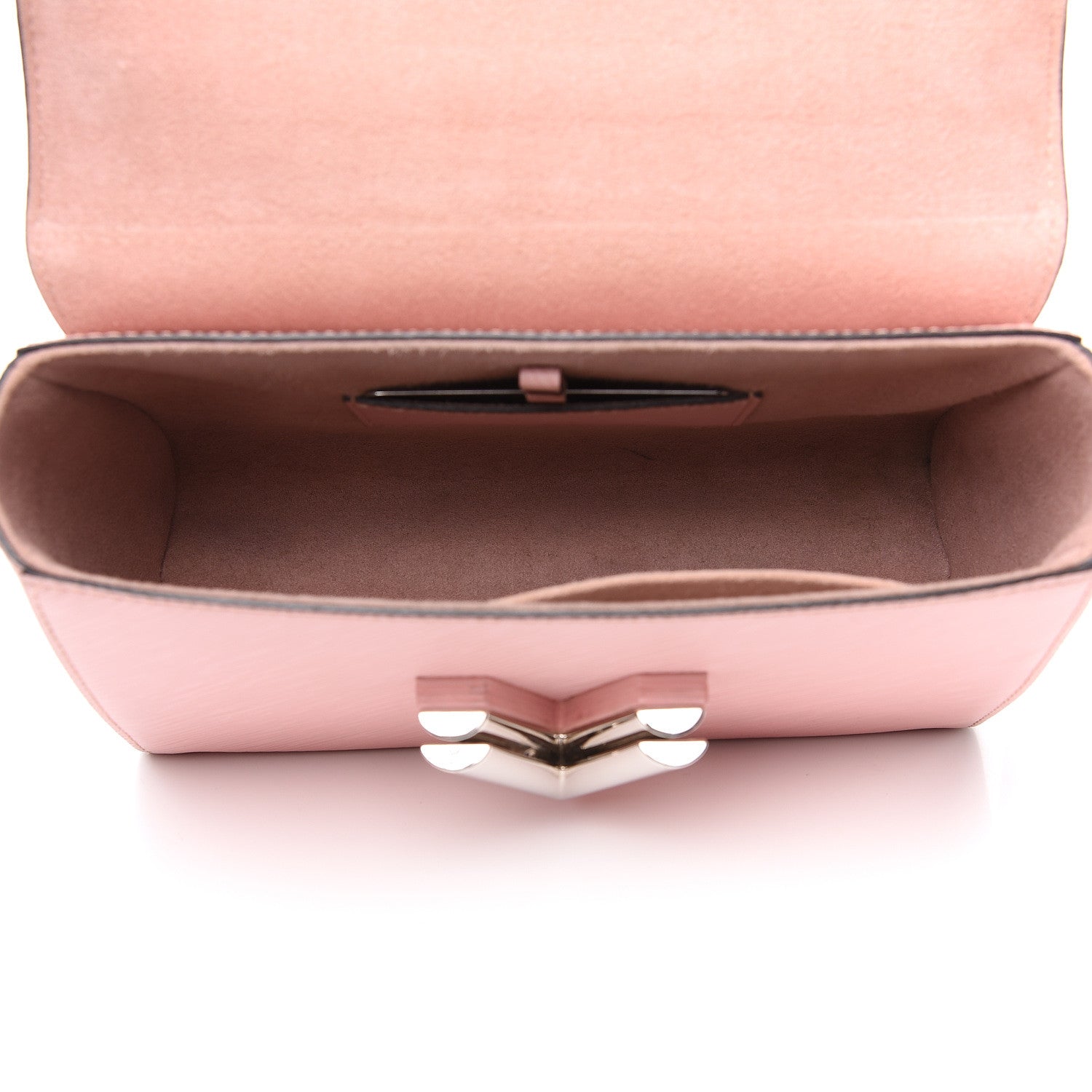 Louis Vuitton Epi Whipstitch Heart Twist Shoulder Bag MM Rose Ballerine 4 of 13