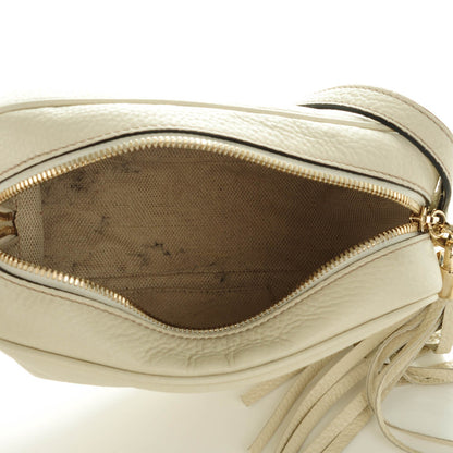 Gucci Pebbled Calfskin Small Soho Disco Bag Off White 5 of 8