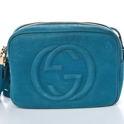 Gucci Vitello Range Small Soho Disco Bag Deep Cobalt 11 of 11