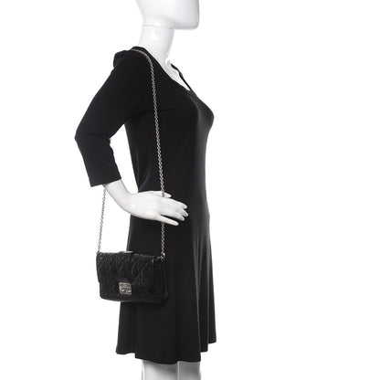 Christian Dior Patent Cannage New Lock Pouch Black 2 of 8