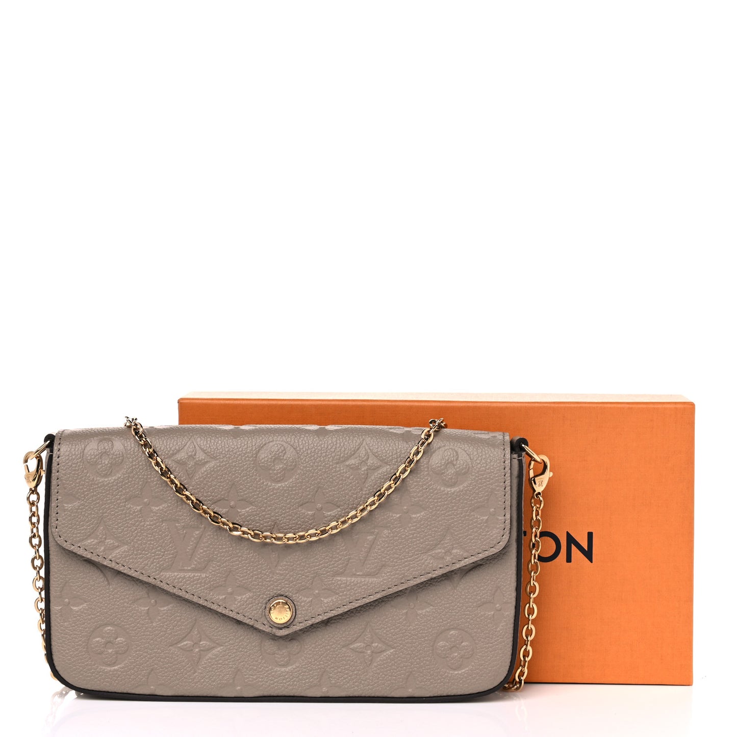 Empreinte Pochette Felicie Chain Wallet Tourterelle
