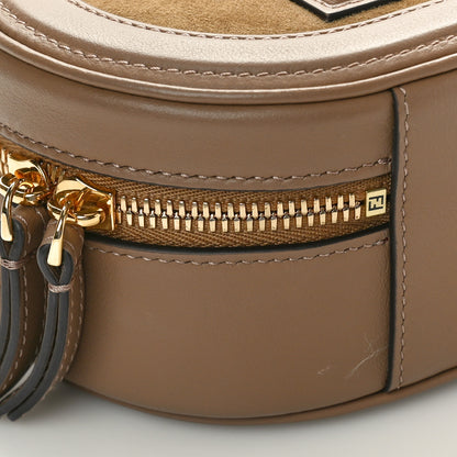 Fendi Vitello Grace Camoscio O'Lock Mini Camera Case Sand Rovere 9 of 11