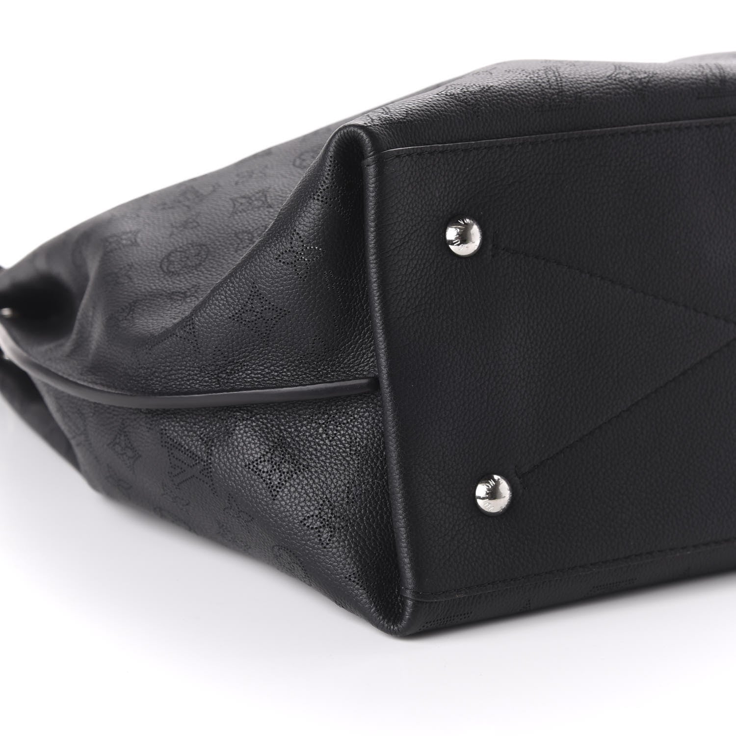 Louis Vuitton Mahina Carmel Hobo Black 6 of 10