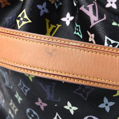 Louis Vuitton Monogram Multicolor Petit Noe Black 25 of 25