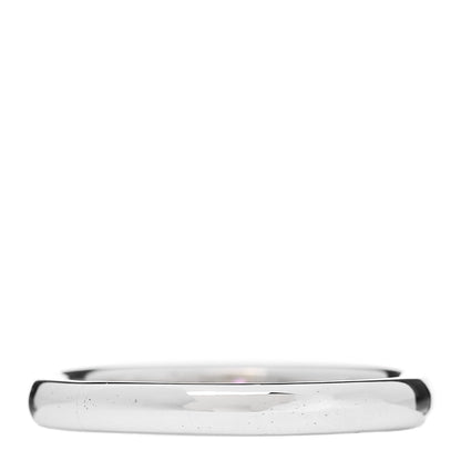 Tiffany Sterling Silver Pink Sapphire Elsa Peretti Band Ring 53 6.25 3 of 5