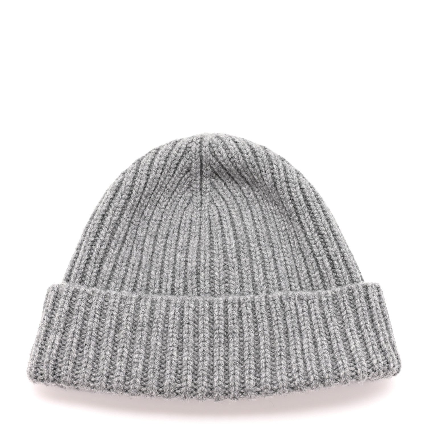Gucci Wool Cashmere Knit Double G Beanie Hat L Light Grey 3 of 6