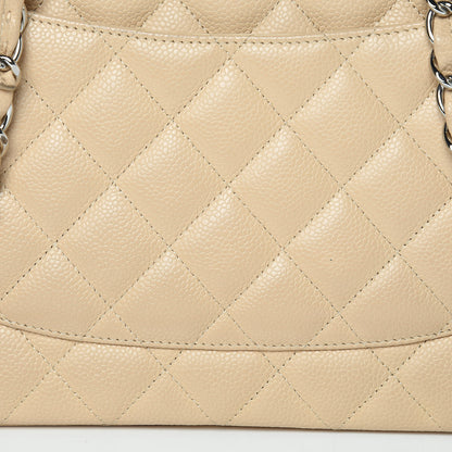Chanel Caviar Quilted Jumbo Single Flap Beige Clair 12 of 23