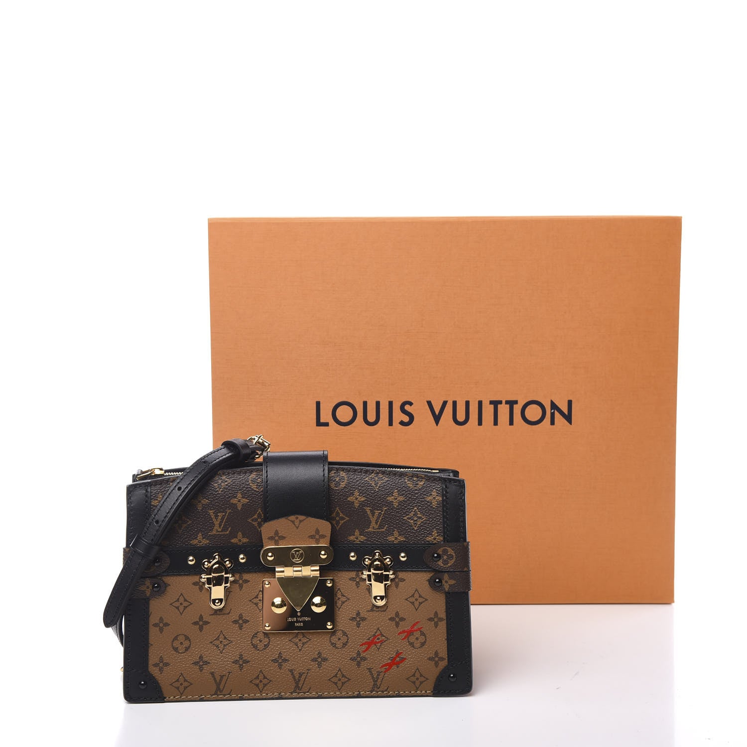 Louis Vuitton Reverse Monogram Trunk Clutch 9 of 9