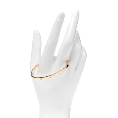 Cartier 18K Pink Gold Small LOVE Bracelet 17 2 of 5