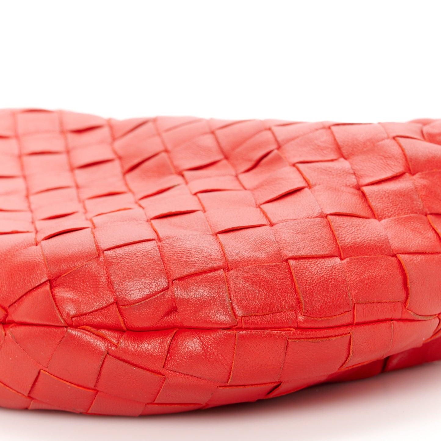 Nappa Intrecciato Mini Jodie Red