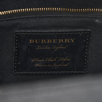Burberry Derby Calfskin House Check Medium Camberley Black 6 of 9