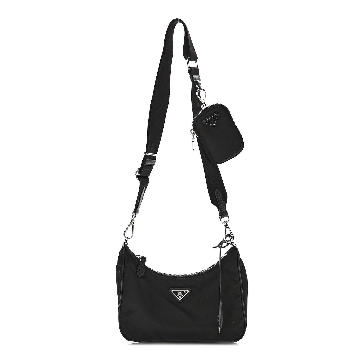 Nylon Re-Edition 2005 Shoulder Bag Black