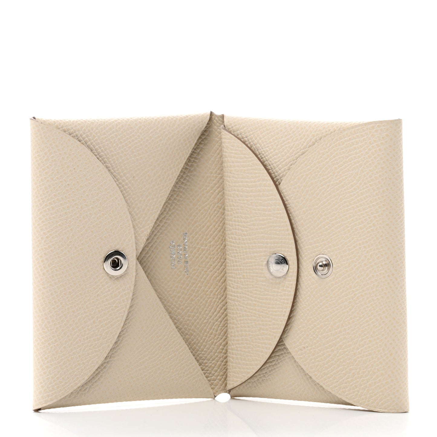 Epsom Calvi Duo Card Case Craie
