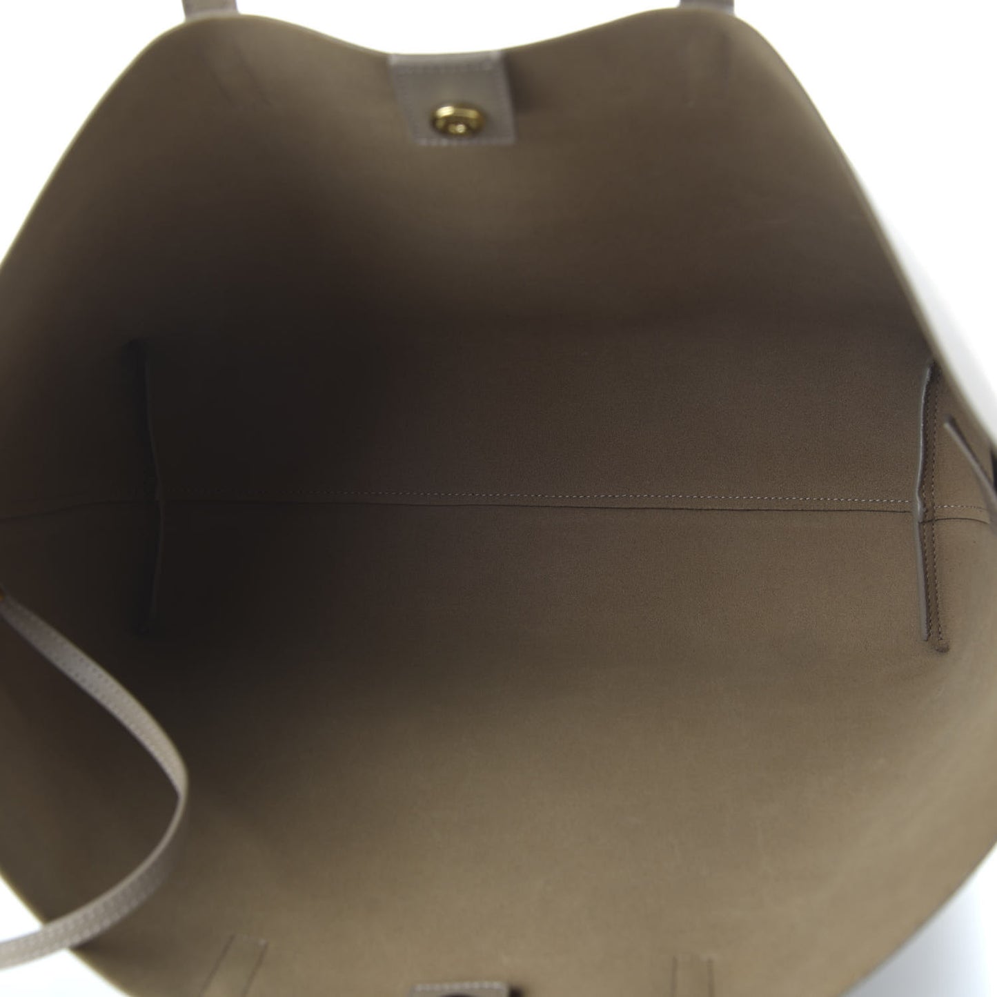Calfskin Large Shopping Tote Dusty Gray