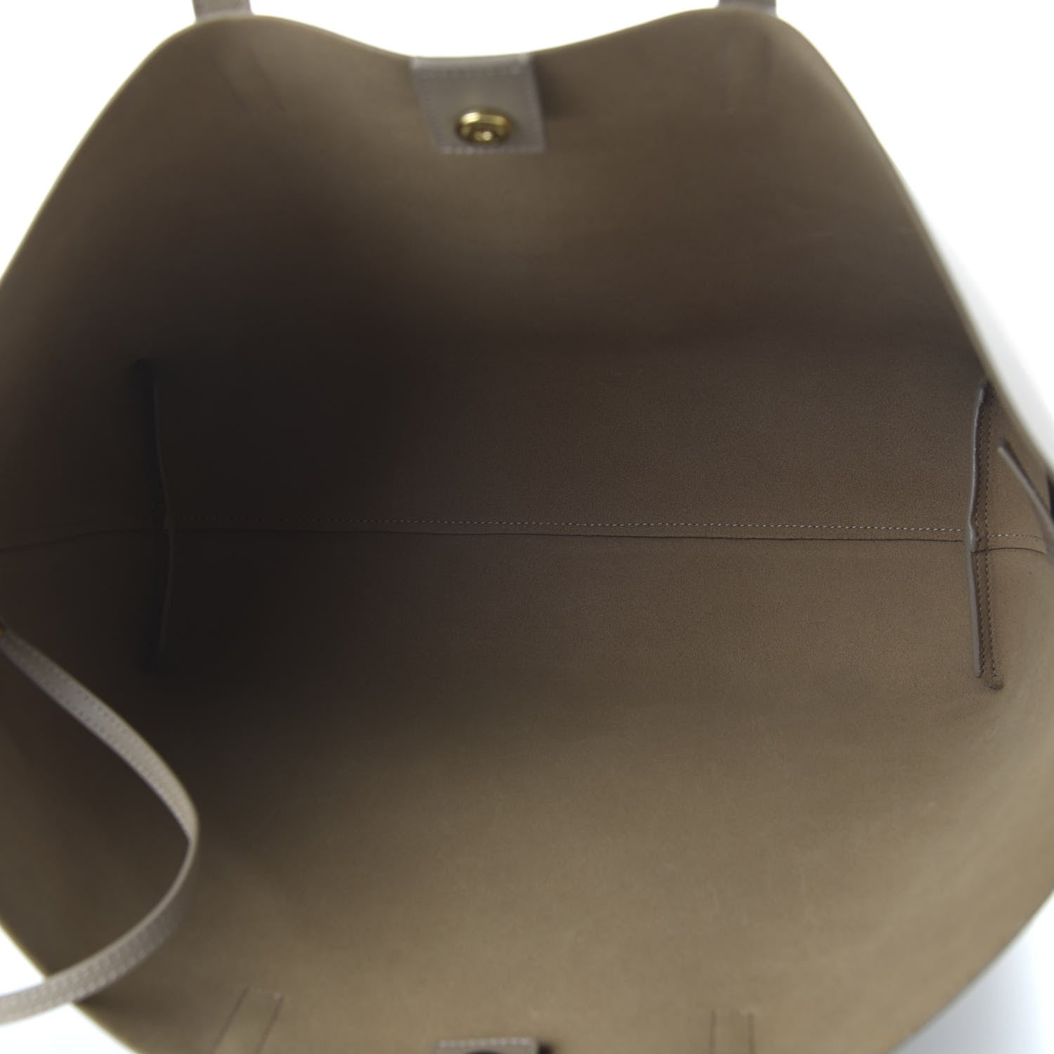 Saint Laurent Calfskin Large Shopping Tote Dusty Gray 5 of 9